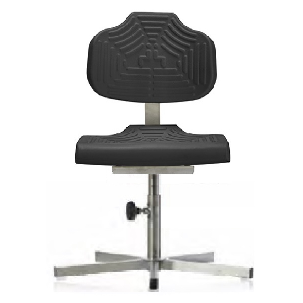 Allemaal Beschikbaar in stand houden RVS Werkstoel WS0110 - Roestvrijstalen werkstoelen - Ergotech